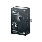 Stimulateur Clitoridien - Pro 2 Generation 3
With Liquid Air Technology, Vibration And Bluetooth/App Black - Noir