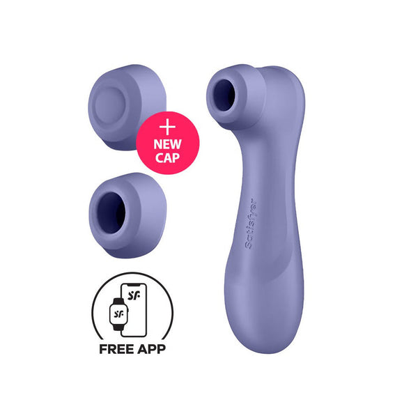 Stimulateur Clitoridien - Pro 2 Generation 3
With Liquid Air Technology, Vibration And Bluetooth/App Lilac - Lavande