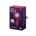 Stimulateur Clitoridien - Pro 2 Generation 3
 With Liquid Air Wine Red - Fuschia