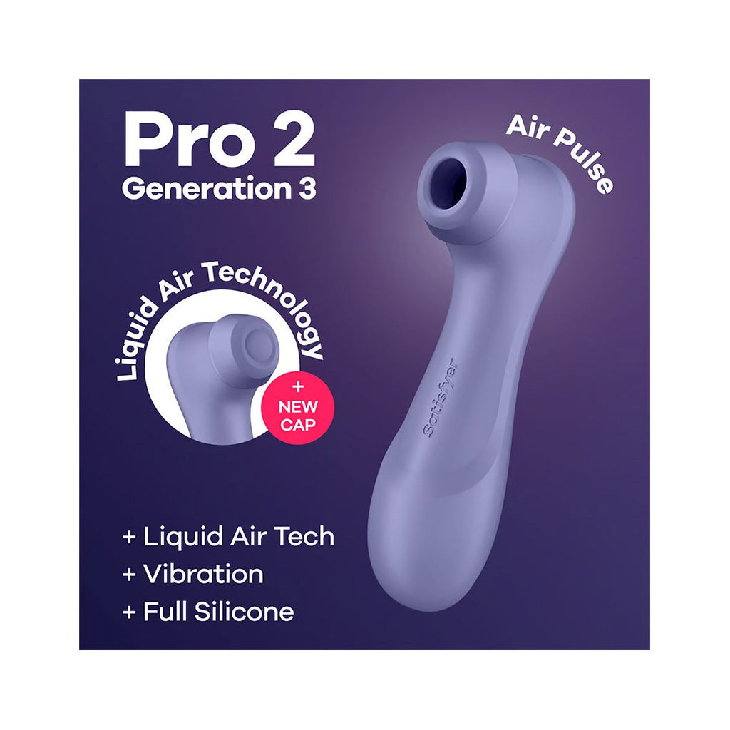 Stimulateur Clitoridien - Pro 2 Generation 3
 With Liquid Air Lilac - Lavande