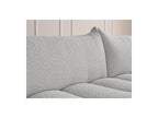 Azra - Canapé Droit Fixe 3 Places - Tissu Bouclette