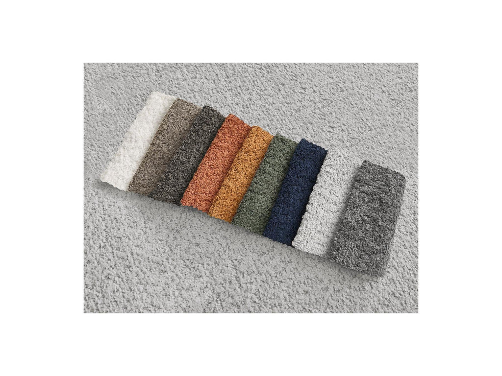 Azra - Canapé Droit Fixe 4 Places - Tissu Bouclette