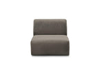 Anda - Chauffeuse 1 Place Sans Accoudoir Pour Canapé Modulable - Tissu Chenille