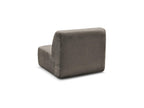 Anda - Chauffeuse 1 Place Sans Accoudoir Pour Canapé Modulable - Tissu Chenille