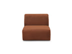 Anda - Chauffeuse 1 Place Sans Accoudoir Pour Canapé Modulable - Tissu Chenille