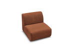 Anda - Chauffeuse 1 Place Sans Accoudoir Pour Canapé Modulable - Tissu Chenille