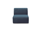 Anda - Chauffeuse 1 Place Sans Accoudoir Pour Canapé Modulable - Tissu Chenille