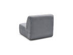 Anda - Chauffeuse 1 Place Sans Accoudoir Pour Canapé Modulable - Tissu Chenille