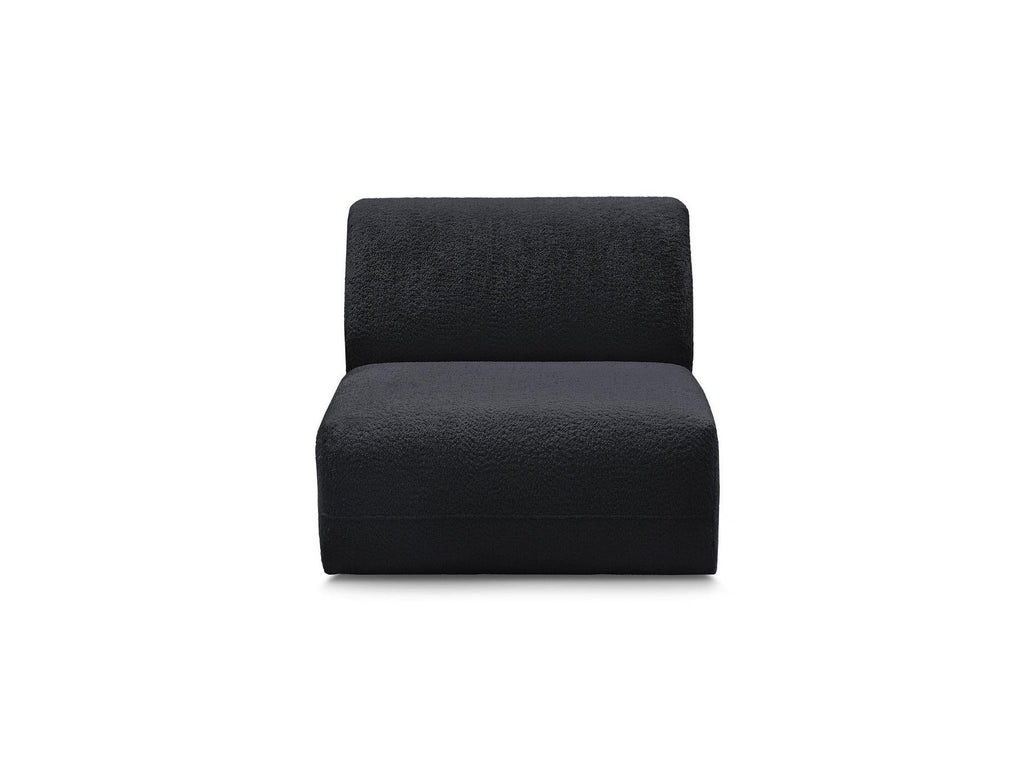 Anda - Chauffeuse 1 Place Sans Accoudoir Pour Canapé Modulable - Tissu Chenille