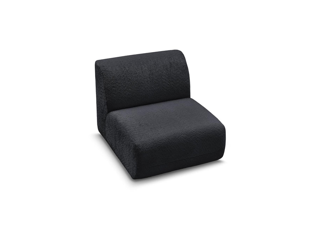 Anda - Chauffeuse 1 Place Sans Accoudoir Pour Canapé Modulable - Tissu Chenille
