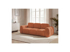 Montaigne - Canapé Droit Convertible Coffre 3 Places - Tissu Bouclette