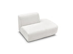 Anda - Chauffeuse Bout De Canapé Pour Canapé Modulable - Tissu Chenille - Angle Droit