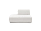 Anda - Chauffeuse Bout De Canapé Pour Canapé Modulable - Tissu Chenille - Angle Gauche