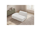 Anda - Chauffeuse Bout De Canapé Pour Canapé Modulable - Tissu Chenille - Angle Gauche