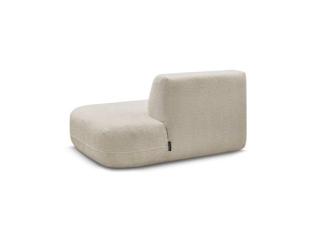Anda - Chauffeuse Bout De Canapé Pour Canapé Modulable - Tissu Chenille - Angle Droit