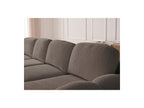 Montaigne - Canapé D'Angle Convertible Coffre - Tissu Bouclette - Angle Droit