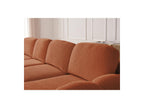 Montaigne - Canapé D'Angle Convertible Coffre - Tissu Bouclette - Angle Droit