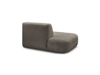 Anda - Chauffeuse Bout De Canapé Pour Canapé Modulable - Tissu Chenille - Angle Gauche
