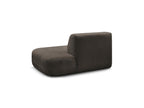 Anda - Chauffeuse Bout De Canapé Pour Canapé Modulable - Tissu Chenille - Angle Droit