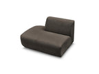 Anda - Chauffeuse Bout De Canapé Pour Canapé Modulable - Tissu Chenille - Angle Gauche