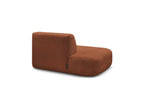 Anda - Chauffeuse Bout De Canapé Pour Canapé Modulable - Tissu Chenille - Angle Gauche