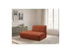 Anda - Chauffeuse Bout De Canapé Pour Canapé Modulable - Tissu Chenille - Angle Gauche