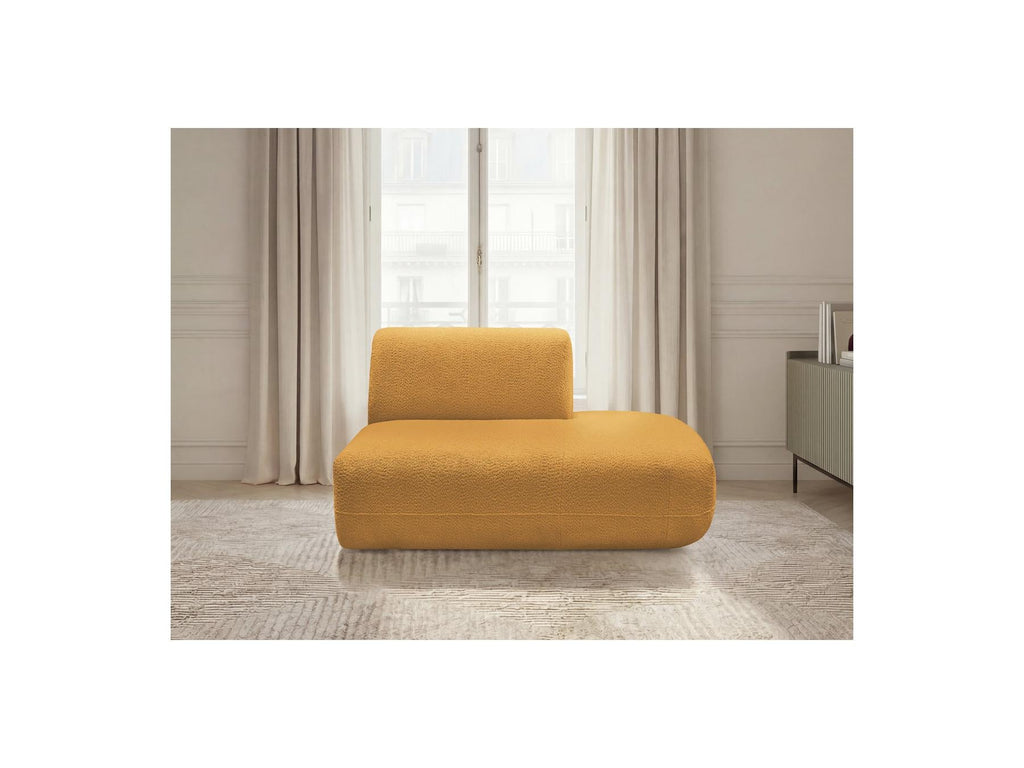 Anda - Chauffeuse Bout De Canapé Pour Canapé Modulable - Tissu Chenille - Angle Droit