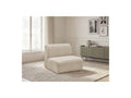 Anda - Chauffeuse 1 Place Sans Accoudoir Pour Canapé Modulable - Tissu Chenille