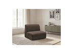 Anda - Chauffeuse 1 Place Sans Accoudoir Pour Canapé Modulable - Tissu Chenille