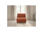 Anda - Chauffeuse 1 Place Sans Accoudoir Pour Canapé Modulable - Tissu Chenille
