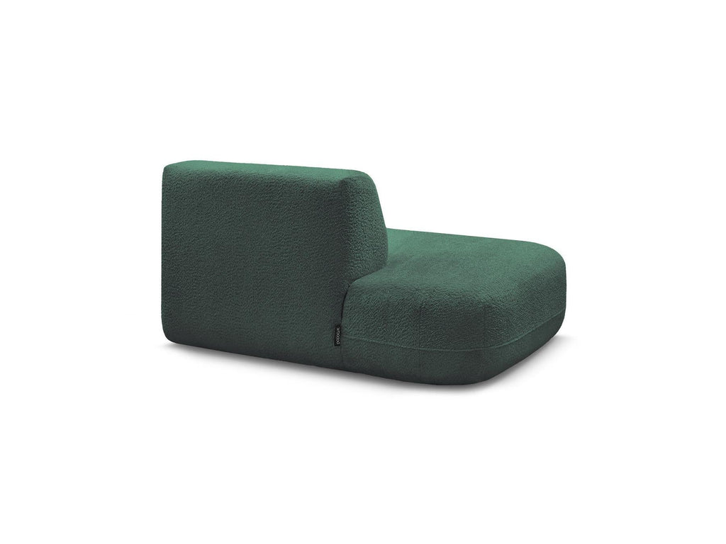 Anda - Chauffeuse Bout De Canapé Pour Canapé Modulable - Tissu Chenille - Angle Gauche