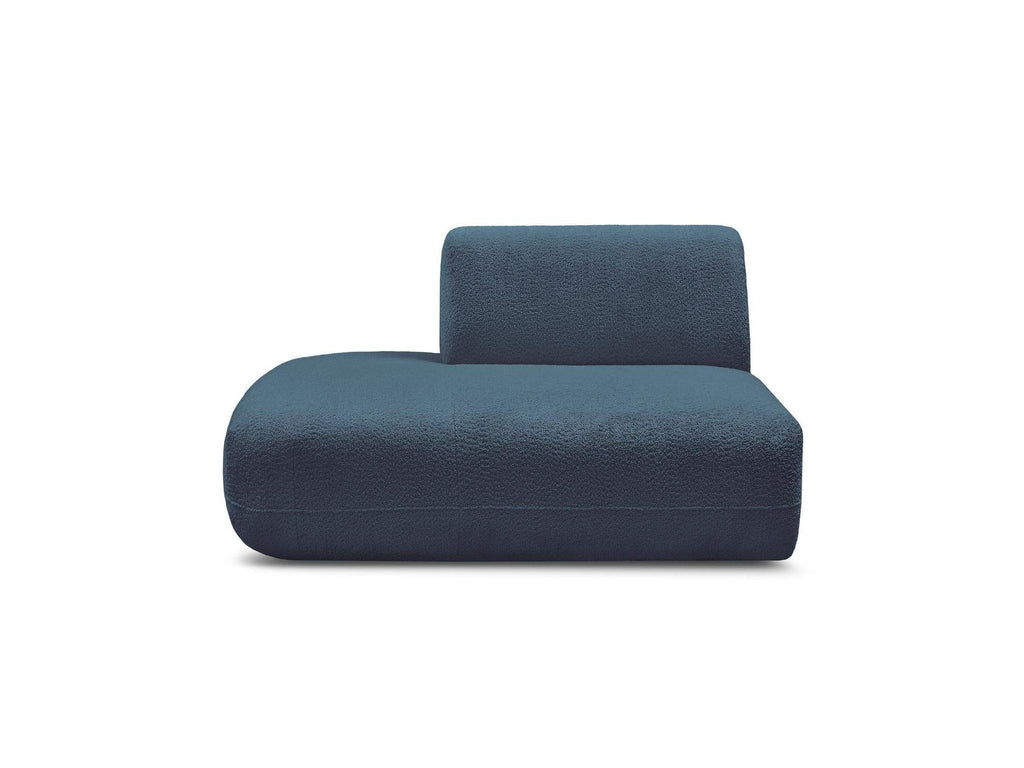 Anda - Chauffeuse Bout De Canapé Pour Canapé Modulable - Tissu Chenille - Angle Gauche