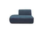 Anda - Chauffeuse Bout De Canapé Pour Canapé Modulable - Tissu Chenille - Angle Gauche