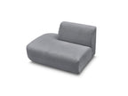 Anda - Chauffeuse Bout De Canapé Pour Canapé Modulable - Tissu Chenille - Angle Gauche