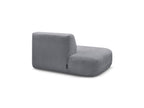 Anda - Chauffeuse Bout De Canapé Pour Canapé Modulable - Tissu Chenille - Angle Gauche