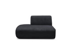 Anda - Chauffeuse Bout De Canapé Pour Canapé Modulable - Tissu Chenille - Angle Gauche