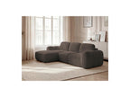 Montaigne - Canapé D'Angle Convertible Coffre - Tissu Bouclette - Angle Gauche