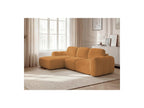Montaigne - Canapé D'Angle Convertible Coffre - Tissu Bouclette - Angle Gauche