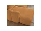 Montaigne - Canapé D'Angle Convertible Coffre - Tissu Bouclette - Angle Gauche