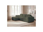 Montaigne - Canapé D'Angle Convertible Coffre - Tissu Bouclette - Angle Gauche