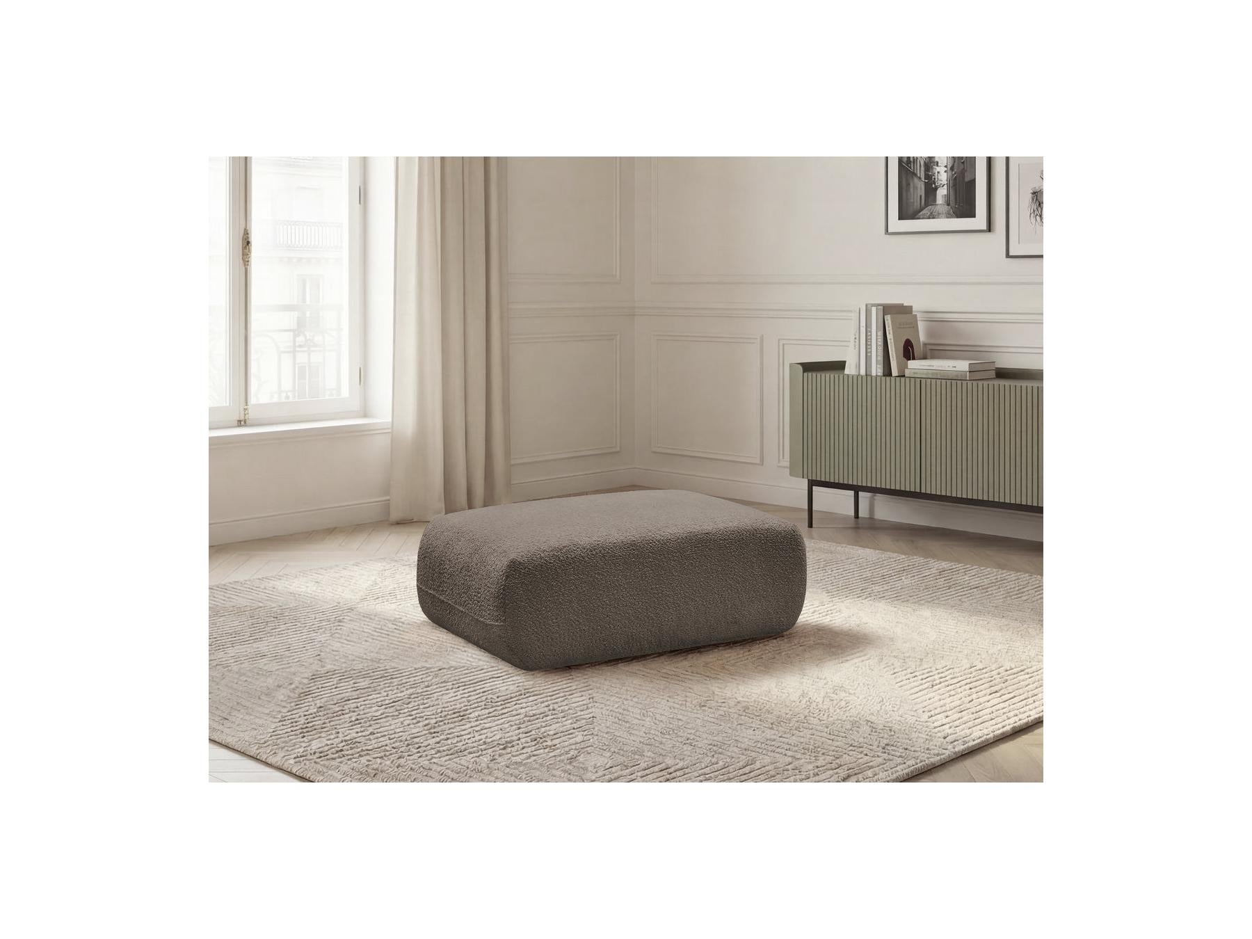 Anda - Pouf - Tissu Chenille