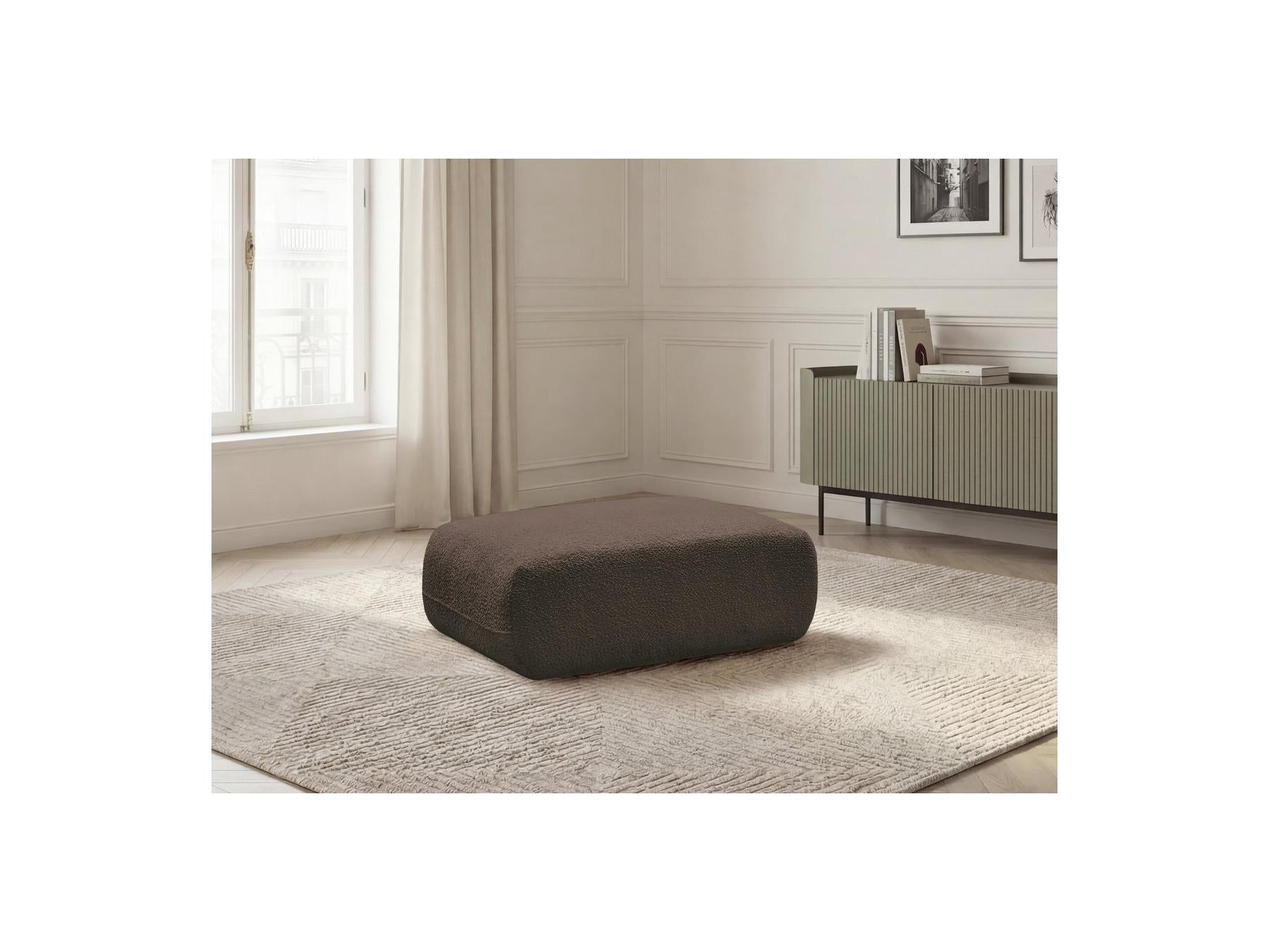Anda - Pouf - Tissu Chenille