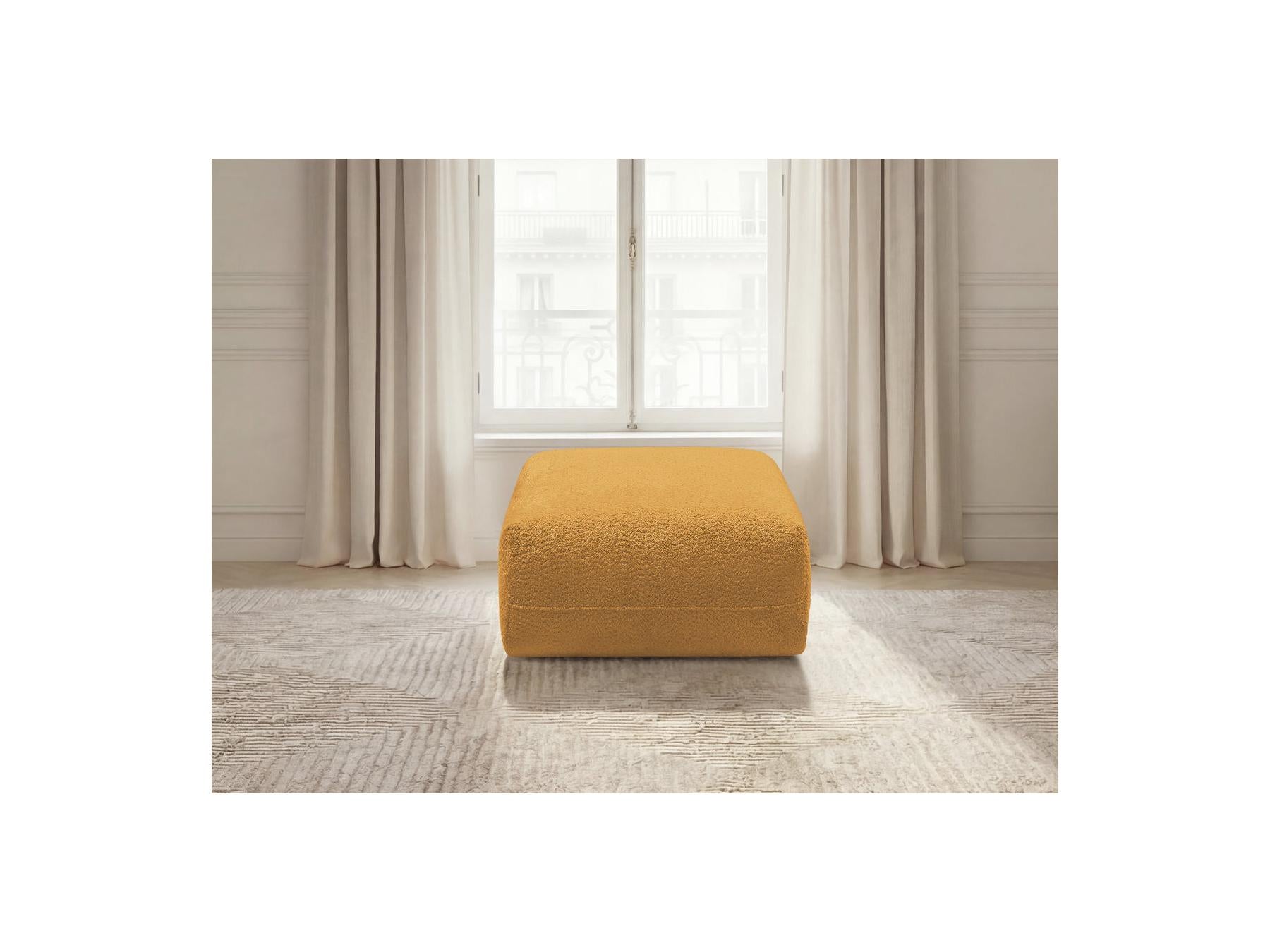 Anda - Pouf - Tissu Chenille