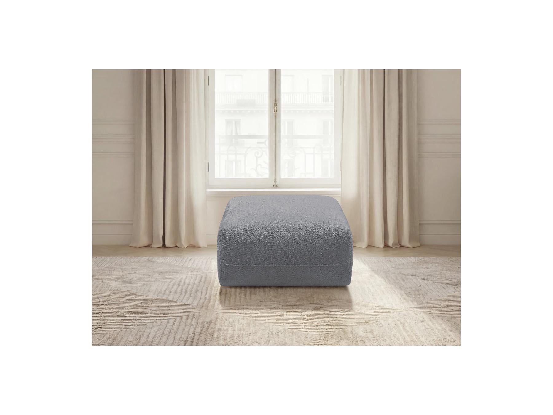 Anda - Pouf - Tissu Chenille
