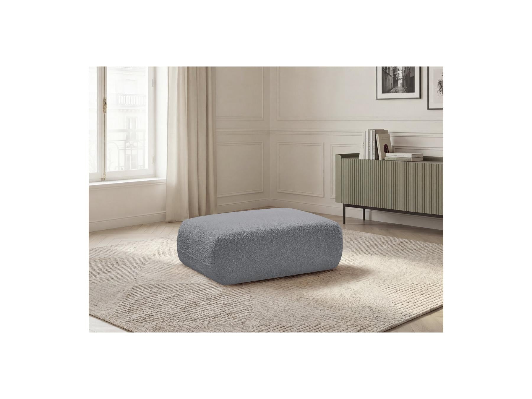 Anda - Pouf - Tissu Chenille