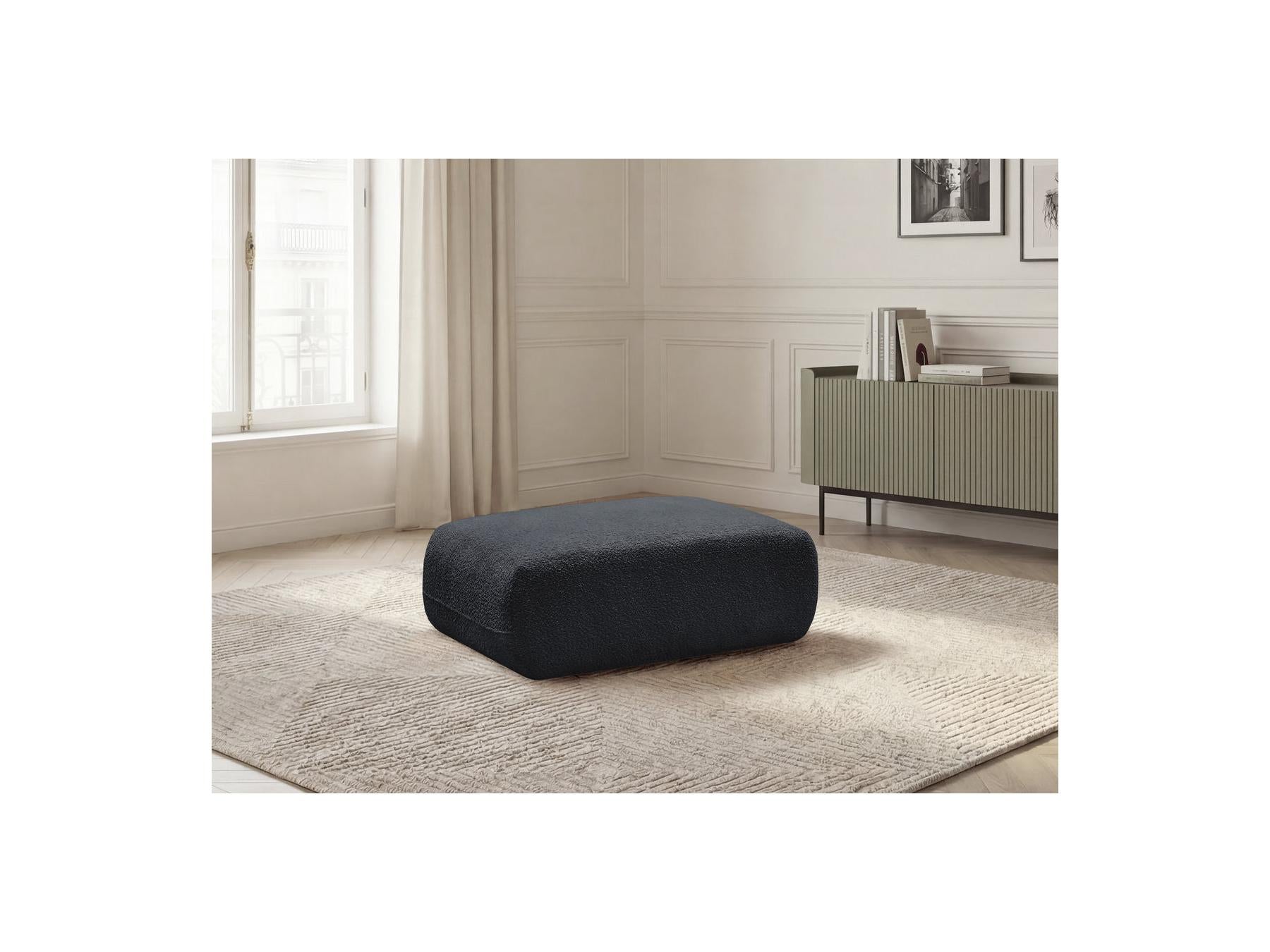 Anda - Pouf - Tissu Chenille