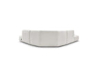 Anda - Canapé D'Angle L Fixe Modulable - Tissu Chenille - Angle Droit