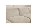 Anda - Canapé D'Angle L Fixe Modulable - Tissu Chenille - Angle Gauche