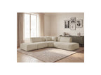Anda - Canapé D'Angle L Fixe Modulable - Tissu Chenille - Angle Droit