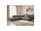 Anda - Canapé D'Angle L Fixe Modulable - Tissu Chenille - Angle Droit